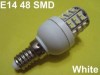 E14 Cool White 48 SMD LED Spot Light Bulb Lamp 230V New 