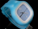 Unisex Jelly Candy ODM  Quartz Wrist Watch, Blue, W37 