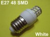 E27 Cool White 48 SMD LED Spot Light Bulb Lamp 230V New 