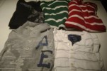 Lot of 5 American Eagle Henleys Size X-Small.  