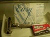 GILLETTE1-9 SLIM RAZOR + BLADES +INSTRUC.   SUPER CLEAN 