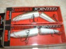 2 RAPALA JOINTED   J-11 LURES NEW IN BOX  