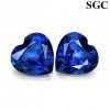 4.21 ct Screaming Heart AAA Kashmire Blue Sapphire NR! 