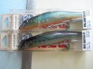 Yo-Zuri Mag Darter 105MM LURE F658-HGBM BASS LOT 2 NEW 