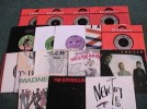  PUNK lot collection 17x singles Clash Sex Pistols Jam 