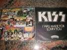 LOTE 2 SINGLES KISS   SPANISH PRESS  VG/VG 