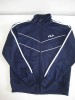 NAVY BLUE FILA TRACK TOP MEDIUM 