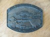 Vintage  NRA National Rifle Association Belt Buckle  