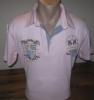 NWT Men's ARGENTINO SHORT SLEEVE POLO SHIRT Size L 