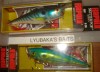 LOT 2 Rapala Skitter Pop Lures SSP9 CR/PF Discont Color 