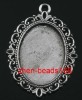 free ship! 3pcs tibetan silver pendants 39.5mm 