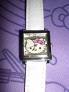 ESTUPENDO RELOJ HELLO KITTY BLANCO 