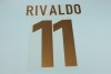 #11 RIVALDO Barcelona 99/00 HomeKit Name Nos. Printing 