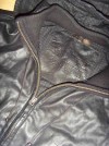 LARGE Duffer 100% SUPER SOFT LEATHER HOODED JKT RRP £80 