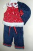 18 - 24 months girl jean outfits 