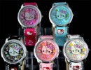 5PC Hello Kitty Girls Wrist Watch, Xmas Gift,Y14-5 