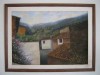 91 CM * ANTIGUA PINTURA PASTEL * MALLORCA *** 1 EURO **