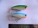 Lot 2x Jerkbaits RATTLING Fishing Lures Tackle Hook B1 