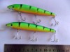 Lot 2x Jerkbaits RATTLING Fishing Lures Tackle Hook A1 