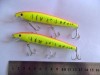 Lot 2x Jerkbaits RATTLING Fishing Lures Tackle Hook A2 