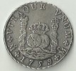 Columnario de a 8 Reales Fernando VI 1759