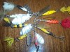 8 Shyster spinner fish tackle box fishing lures 