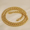 COOL 9K SOLID YELLOW GOLD FILLED MEN'S NECKLACE 24