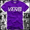 VANS SKATEBOARD STREETWEAR T SHIRT FSAS NEFF  PURPLE XL 