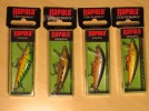 Rapala Countdown CD-5 lot of 4 BRAND NEW!  