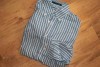 GANT LONG SLEEVED BLUE STRIPED SHIRT SIZE SMALL. 