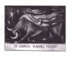 Exlibris/bookplate mezzotint Maria Josefa Colom (ESP) 