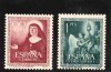 ESPAÑA (329) XXXV CONG.EUCARIST 1952. 1116-7 NUEVO  S F 