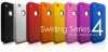 8 FUNDAS SILICONA IPHONE 4 DISEÑO SWIRL, OPORTUNIDAD 