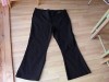 ** EVIE ** LADIES SIZE 18 STRETCHY BLACK TROUSERS VGC** 