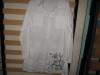 BONITA CAMISA BLANCA DE MANGA LARGA  PARA MUJER TALLA M 