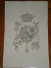 EX LIBRIS RIQUER KING ALFONSO XIII 1904 SPAIN EXLIBRIS 