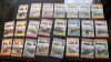 23 pairs NARROW GAUGE RAILWAY LOCOMOTIVES on stamps 