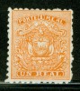 Ecuador Earlies Pt 1: Scott #11 MNG 1R Orange LOOK $$ 