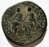 **ZZ** AE28 SESTERTIUS PHILIP II. LIBERALITAS AVGG III 