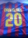 BARCELONA CAMISETA 'SHIRT' DANI ALVES 'NEW W/O TAGS' 