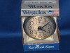 VINTAGE WESTCLOX KEYWOUND ALARM CLOCK FAWN # 15209 