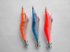 0D316  lot 3 Squid Fishing Jig Size 2.5 Lure LED Light 