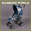 BAMBINO WORLD Cómoda silleta buggy, azul 