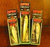 3 Rapala Vintage Floating Lures in SFC New in the Box 