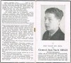 WW2 Holocaust Concentration Camp Death Memorial Card 