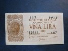 ITALIA   1   LIRE  1944   AUNC   NO1871 