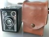 alte Agfa Synchro Box mit Ledertasche - Photo Binder  