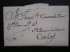 CARTA PREFILATELIA CERVERA LLEIDA A CALAF 1778 CATEDRAS 