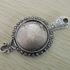 free ship! 2pcs tibet silver charms big pendants #1A237 