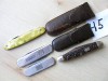 4 used Solingen Germany  folding knives  